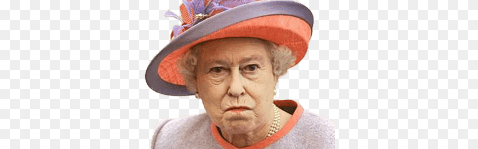Queen Elizabeth Transparent Queen Elizabeth Reptilian Eye, Hat, Clothing, Face, Person Png Image