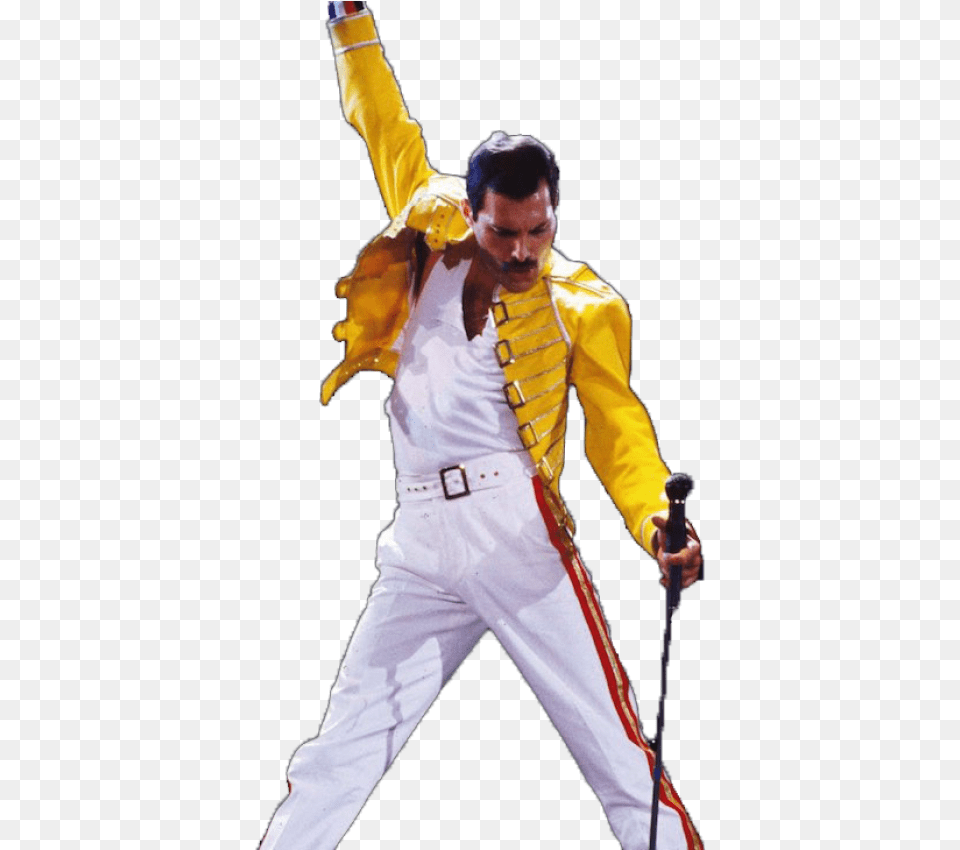 Queen Freddie Mercury, Person, People, Adult, Solo Performance Free Png Download
