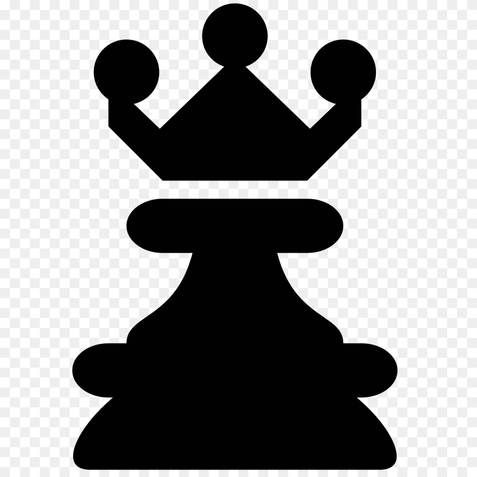 Queen Icon, Gray Free Png Download