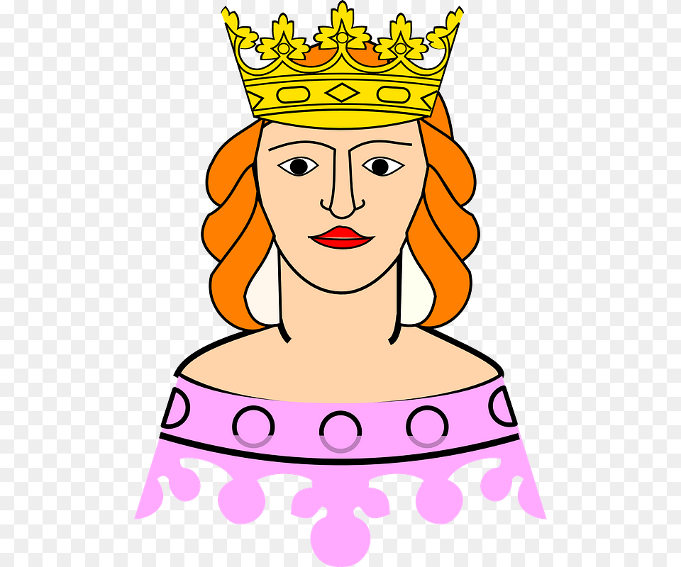 Queen Image Clipart Of Queen, Accessories, Jewelry, Baby, Face Free Png