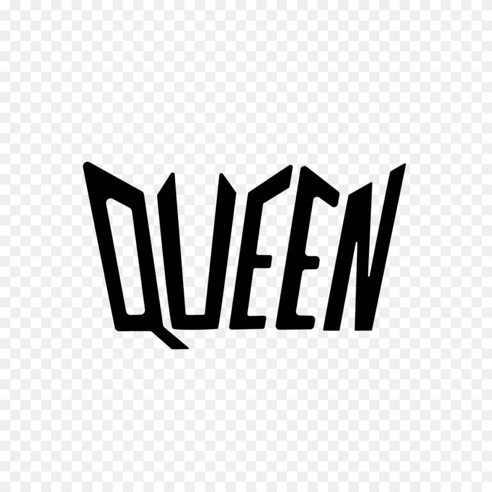 Queen Logo Dymika Harte, Gray Free Transparent Png