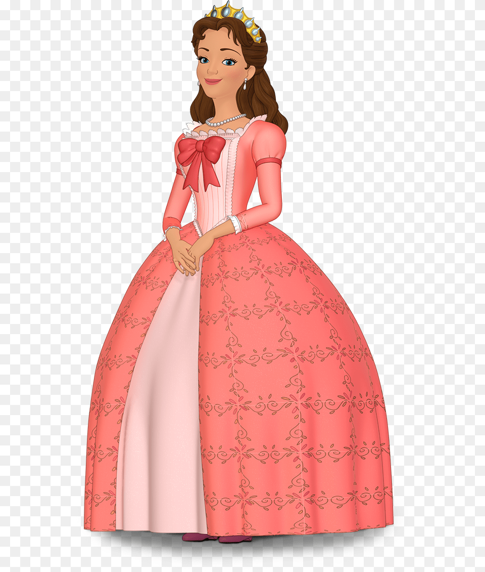 Queen Miranda Mom From Sofia The First, Formal Wear, Clothing, Dress, Gown Free Png Download