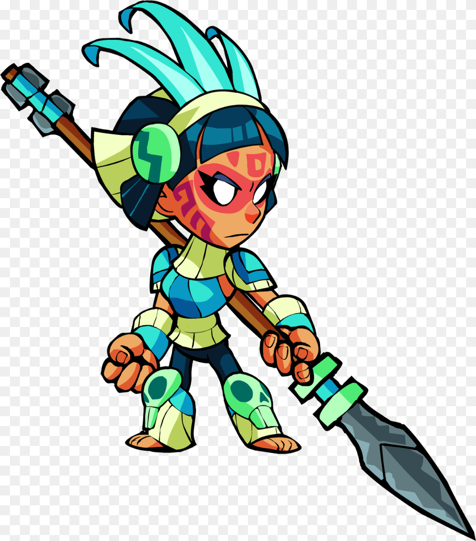 Queen Nai Brawlhalla Legend Queen Nai, Baby, Person, Book, Comics Free Png