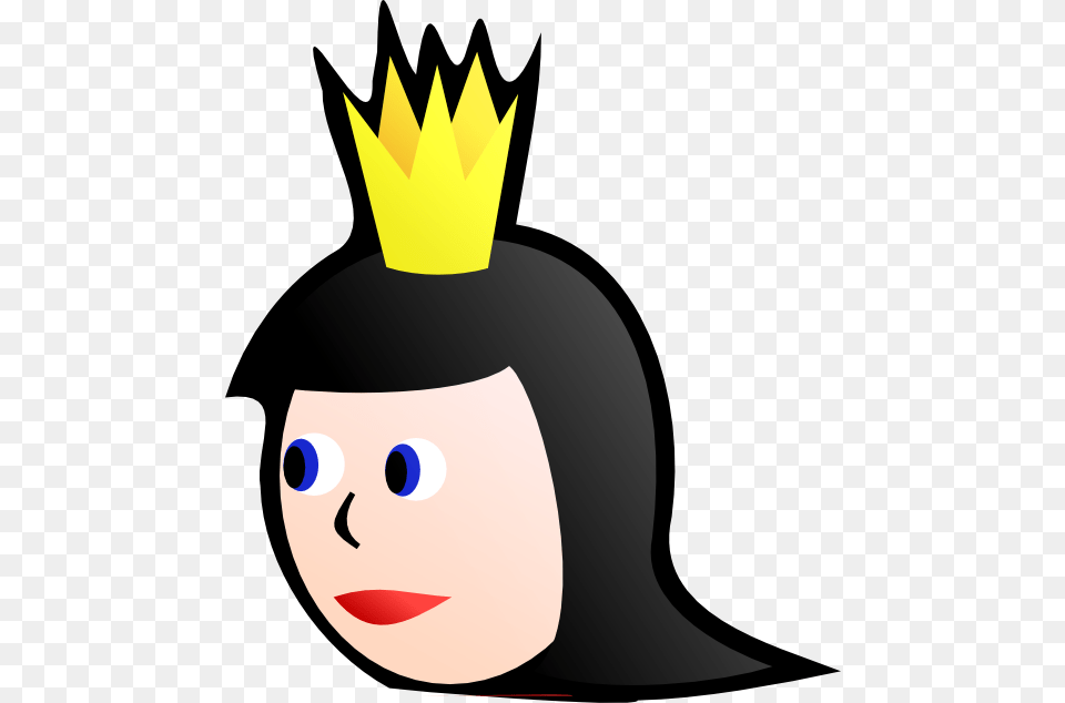 Queen Nicubunu Ornamental Deck Queen Of Spades 555px Queen Clip Art, Clothing, Hat, Face, Head Free Transparent Png