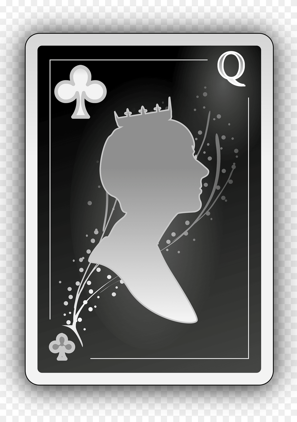 Queen Of Clubs Clipart, Accessories, Art, Earring, Graphics Png