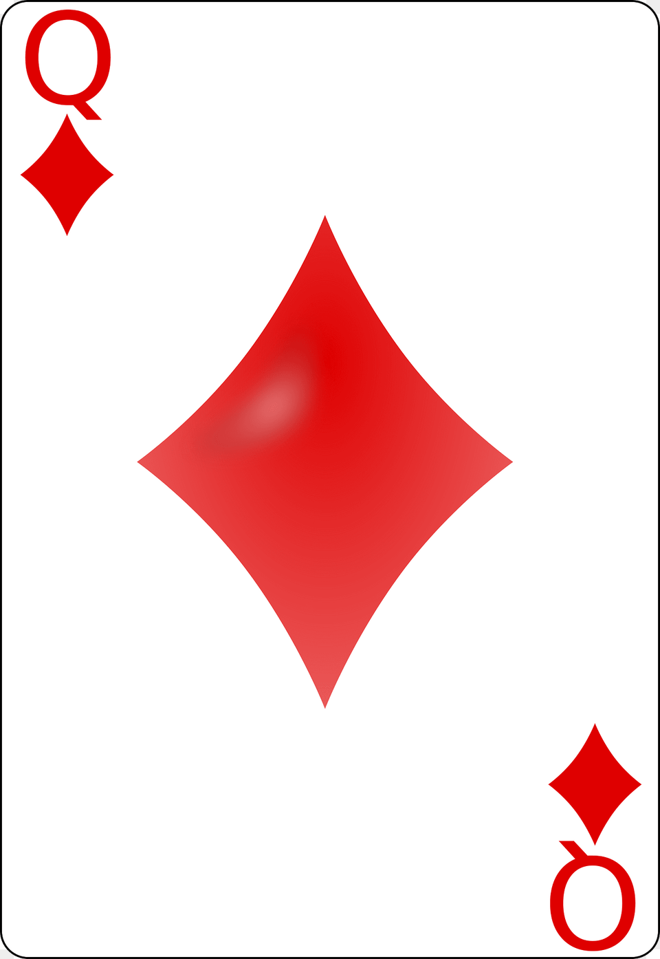 Queen Of Diamonds Clipart, Logo Png Image