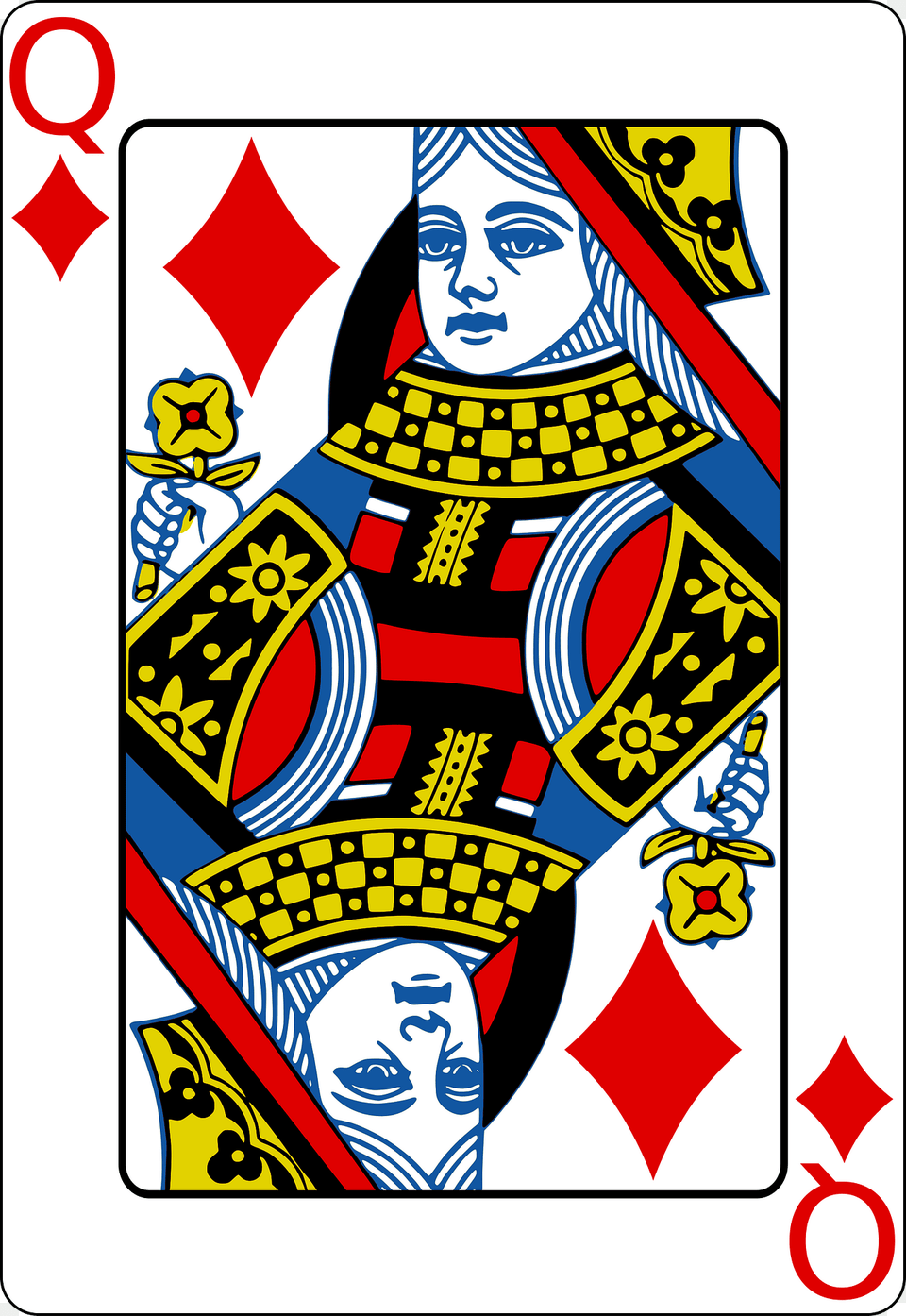 Queen Of Diamonds T Clipart, Face, Head, Person, Baby Png Image