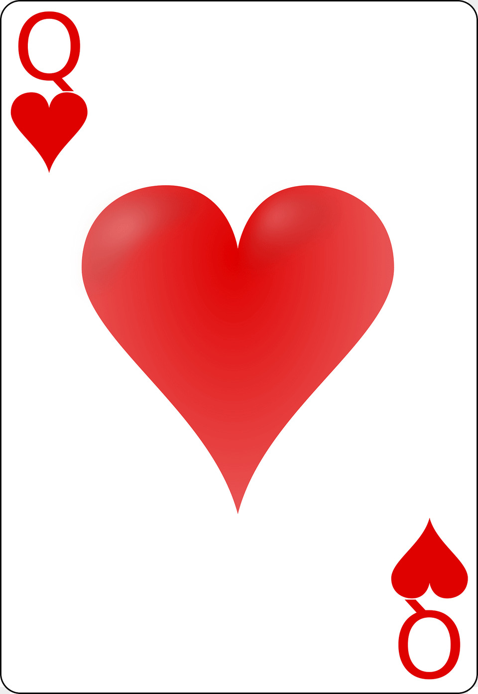 Queen Of Hearts Clipart, Heart Free Png Download