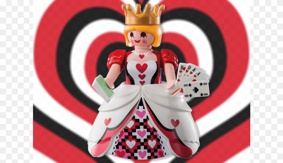 Queen Of Hearts Playmobil Reine De Coeur, Figurine, Doll, Toy, Baby Png Image