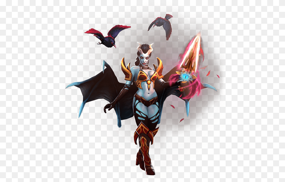 Queen Of Pain Immortal Dota, Adult, Person, Woman, Female Png Image