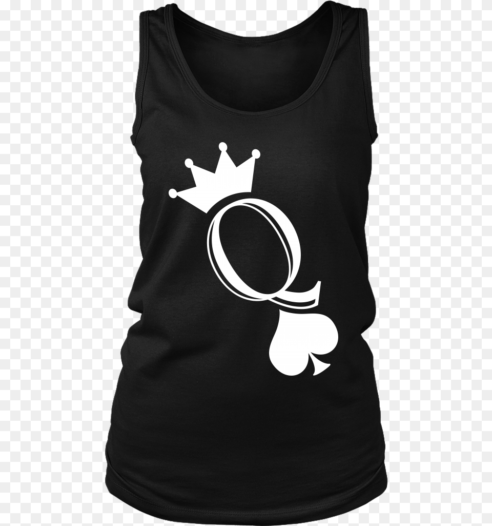 Queen Of Spades Women39s Shirt, Clothing, T-shirt, Tank Top, Adult Free Png Download