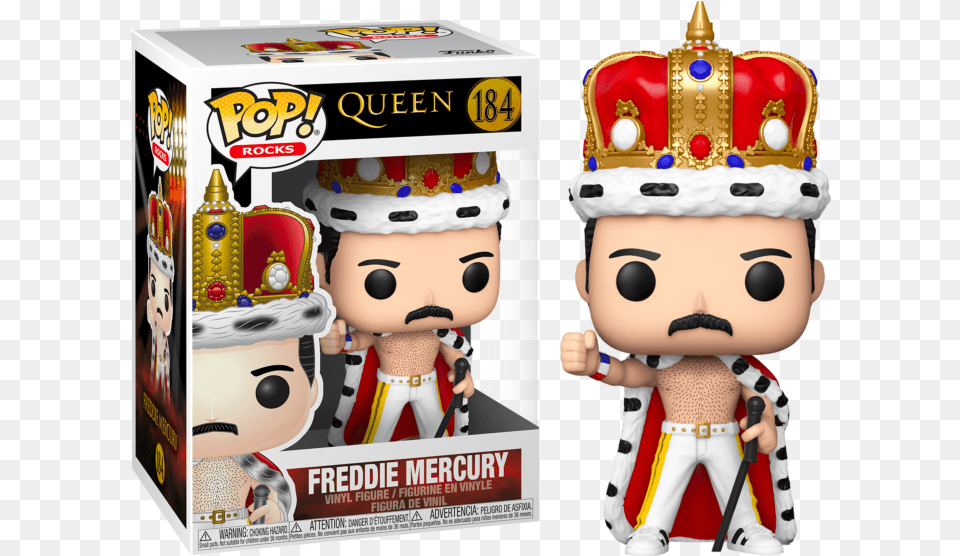 Queen Pop Rocks Vinyl Freddie Mercury As King 375 184 Ebay Freddie Mercury Funko Pop King, Woman, Wedding, Person, Female Free Png Download
