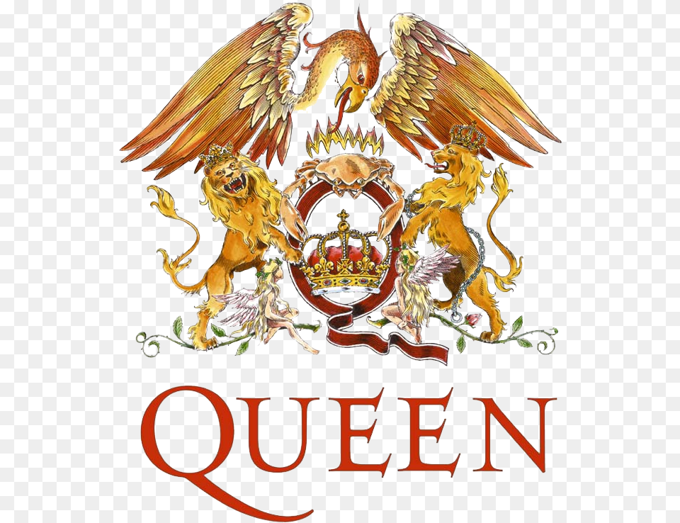 Queen Queen Band, Emblem, Symbol, Animal, Bird Free Png Download