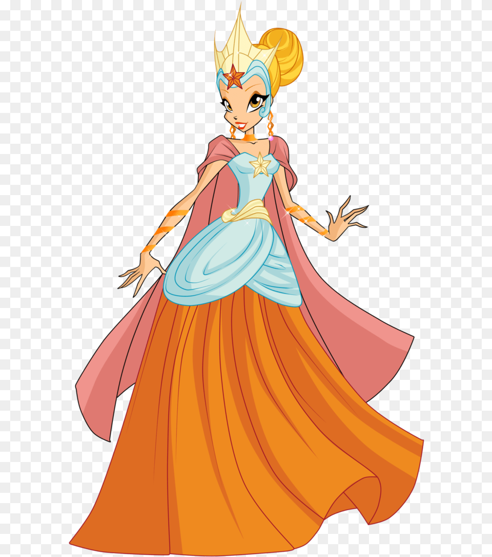 Queen Stella By Assassins Creed1999 Winx Club Queen Stella, Adult, Wedding, Person, Female Free Png Download
