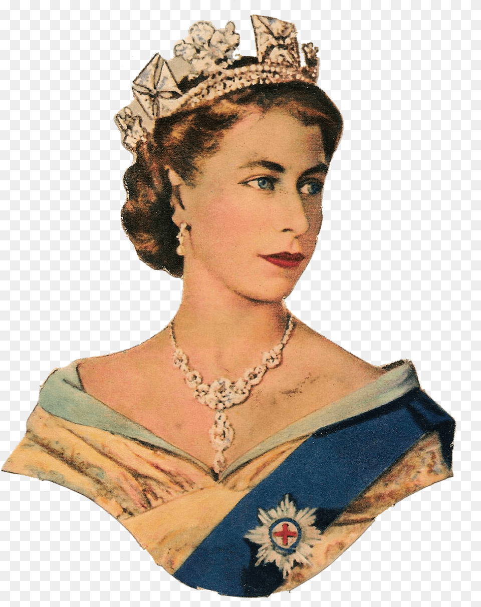 Queen Koroleva Elizaveta, Accessories, Person, Lady, Necklace Free Transparent Png