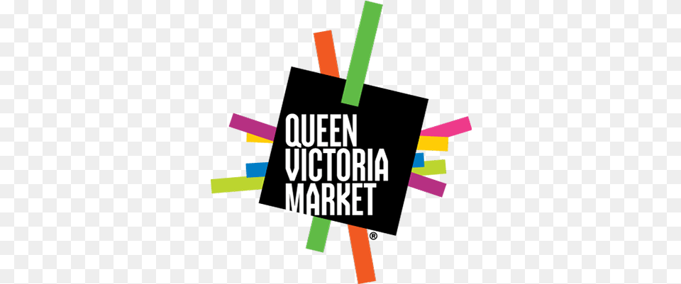 Queen Victoria Market Marketplace Indian Festival Melbourne Queen Vic Market Logo, Art, Graphics, Dynamite, Weapon Free Png Download