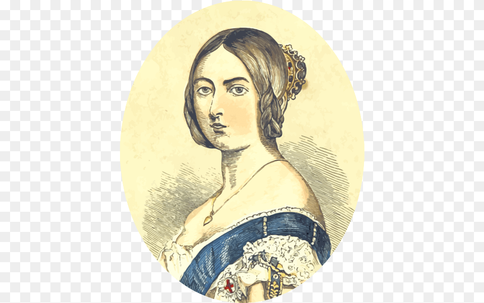 Queen Victoria Vector Image Svg Queenvictoria, Art, Painting, Adult, Wedding Png