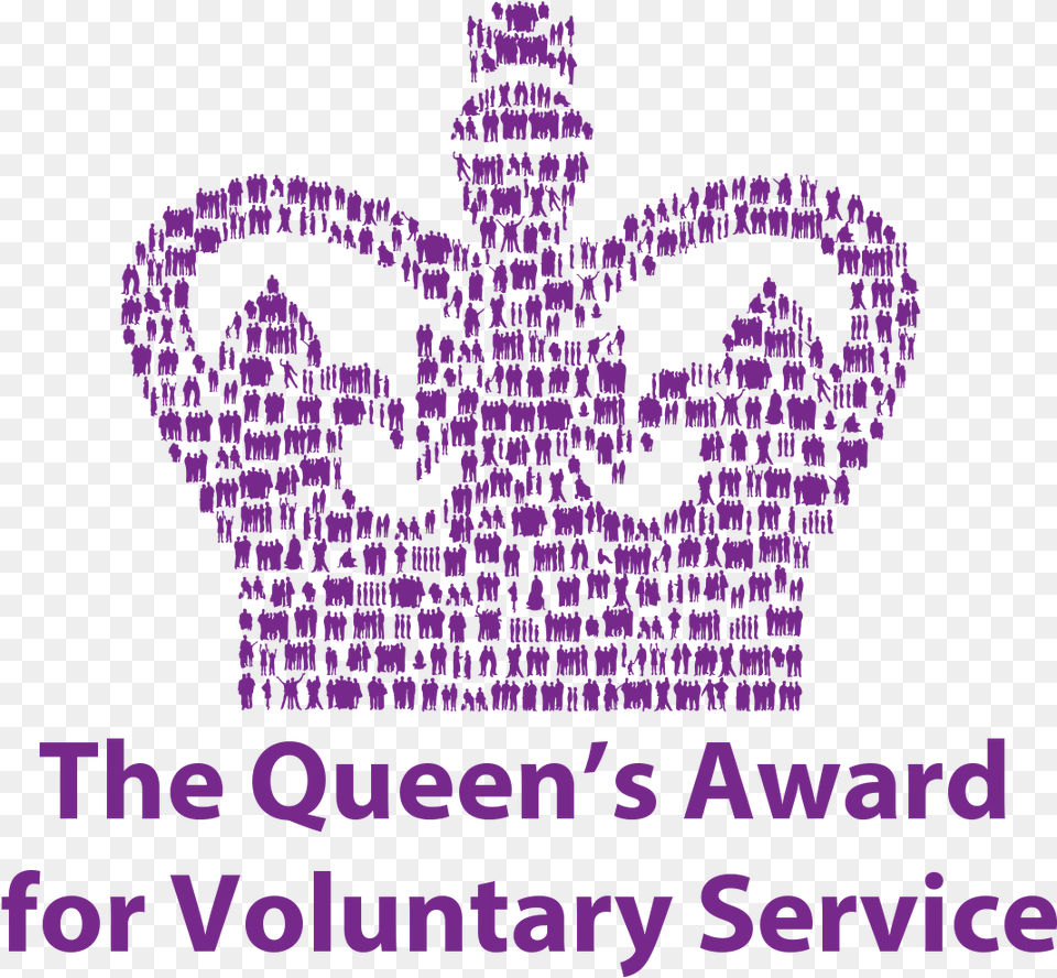 Queen Voluntary Service Queens Award For Voluntary Service, Purple, Accessories, Jewelry, Person Free Png