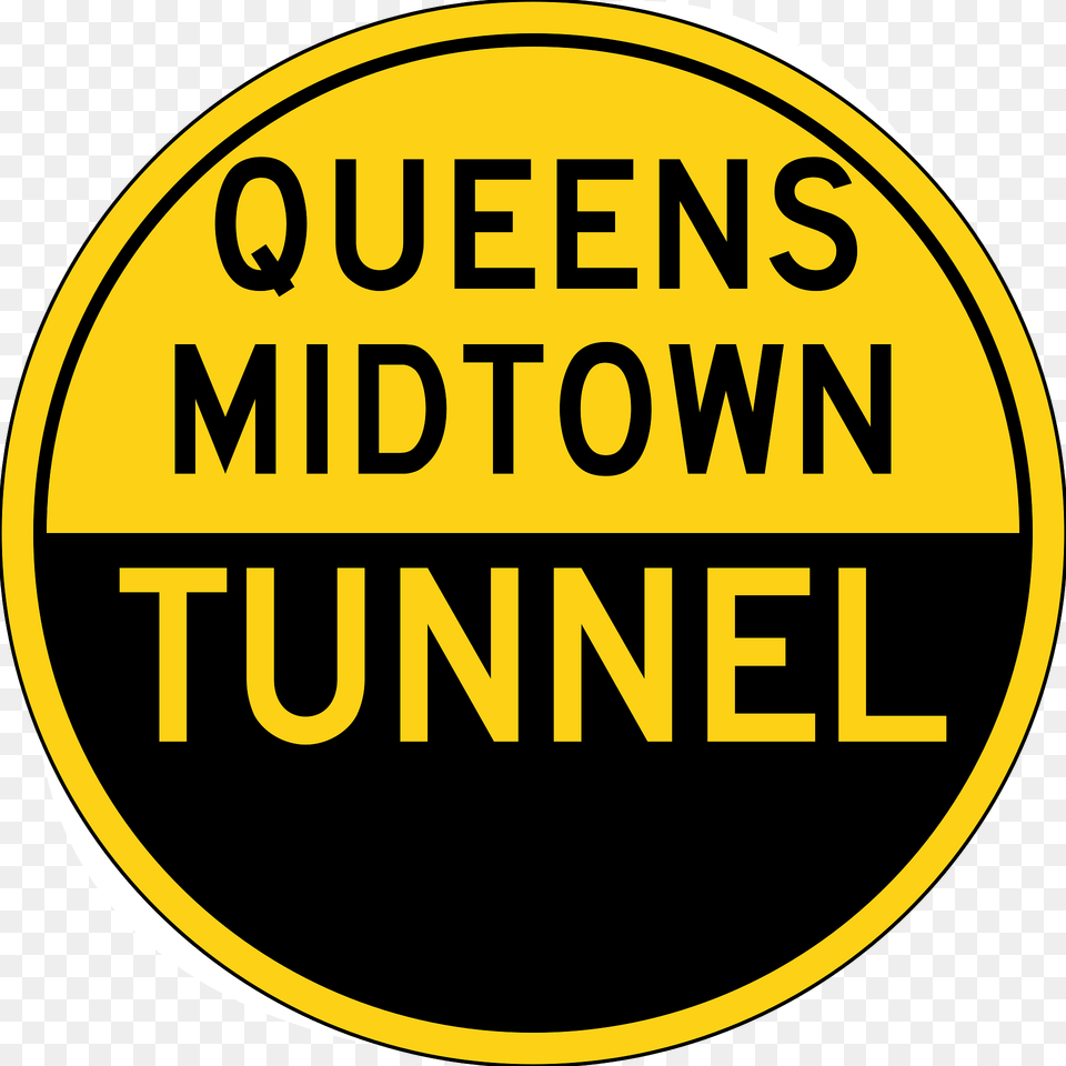 Queens Midtown Tunnel Shield Clipart, Disk, Logo Free Png