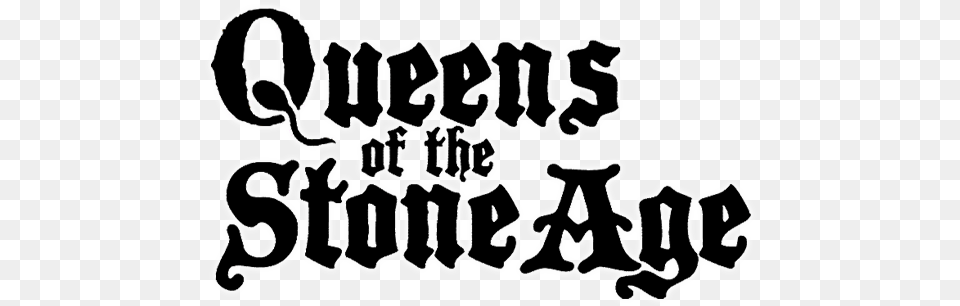 Queens Of The Stone Age Queen Of The Stone Age, Text Free Png Download