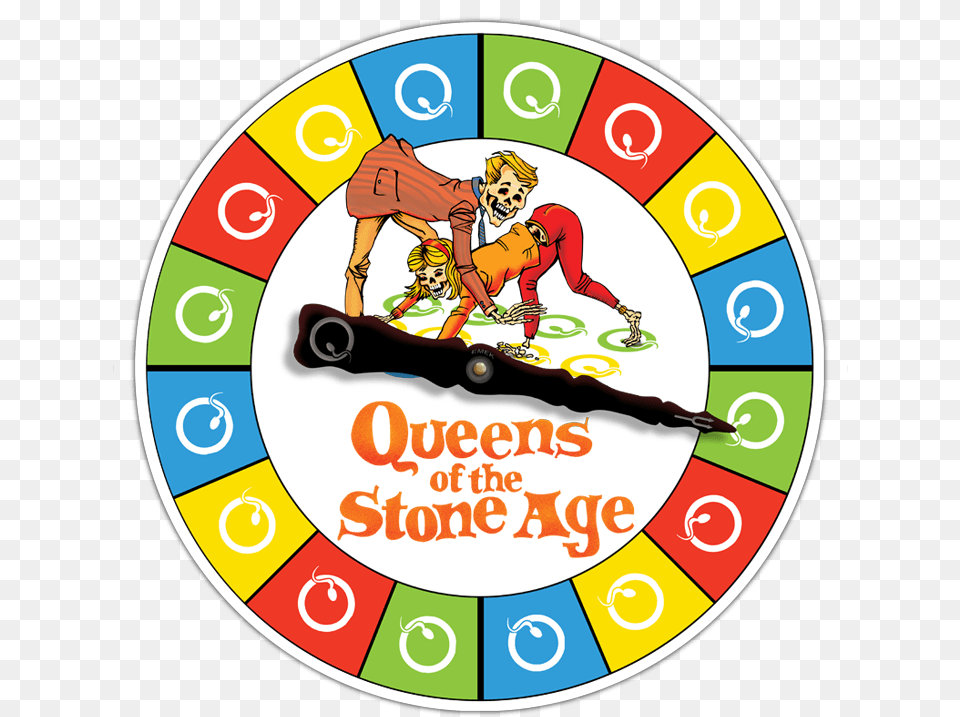 Queens Of The Stone Age Twister Clipart Clock, Baby, Person, Face, Head Free Png