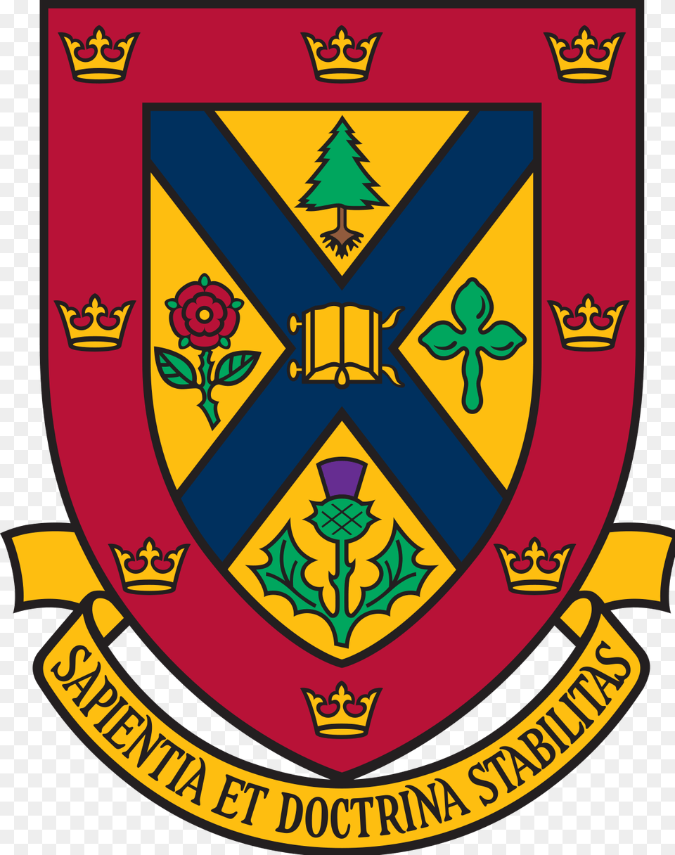 Queens University, Armor, Emblem, Symbol, Shield Png Image