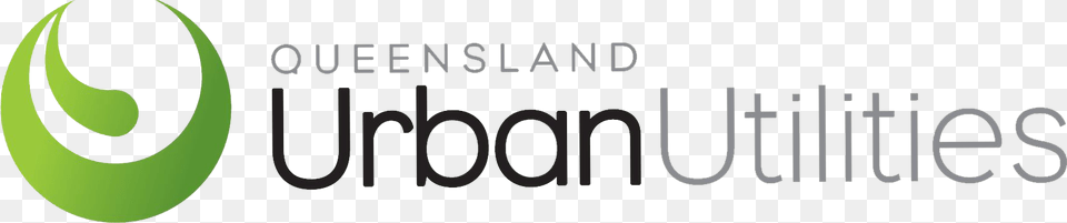 Queensland Urban Utilities, Logo, Green Png