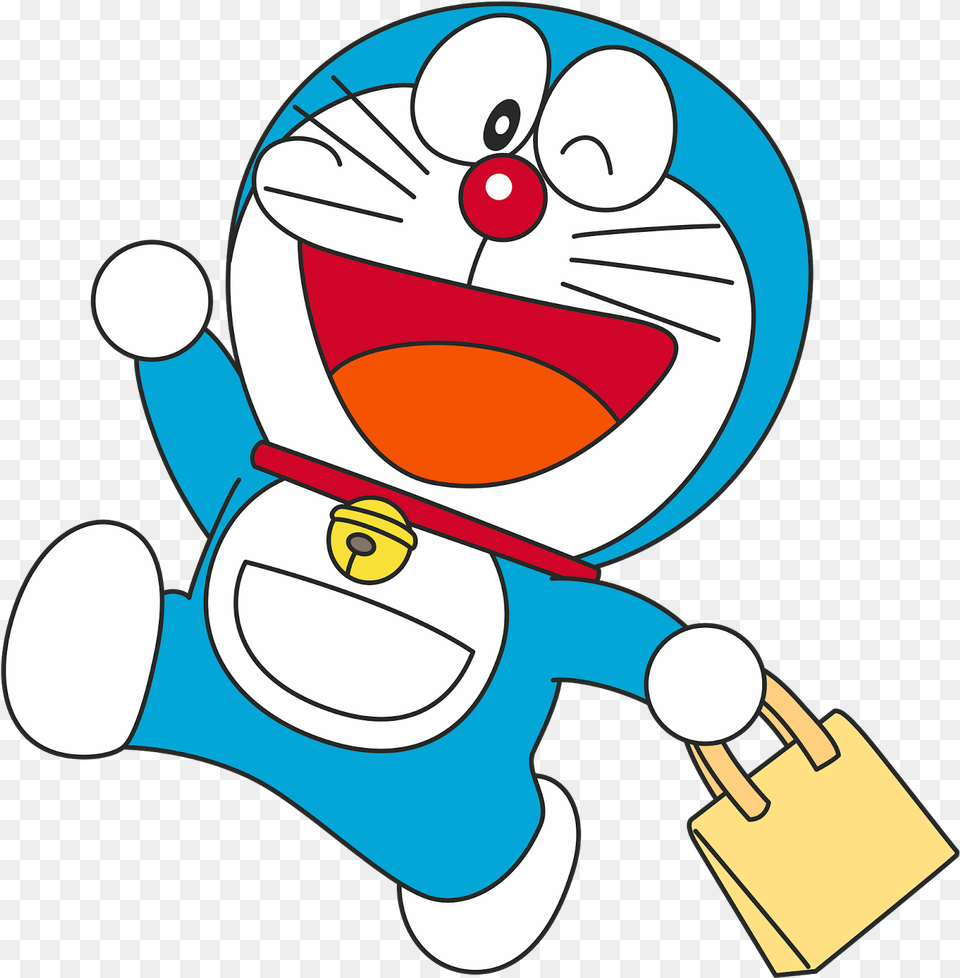 Queer Duck Mockery Mouthless Hd Cute Wallpaper Doraemon, Bag, Cartoon Png Image