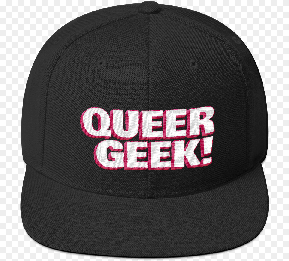 Queer Geek Logo Snapback Hat Socialist Hat, Baseball Cap, Cap, Clothing, Helmet Free Png