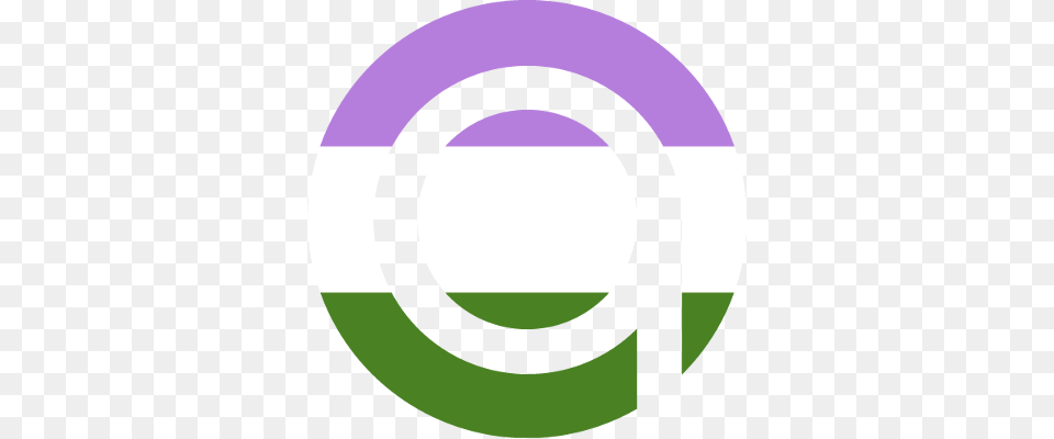 Queerdotafgenderqueer Circle, Green, Logo Free Png Download