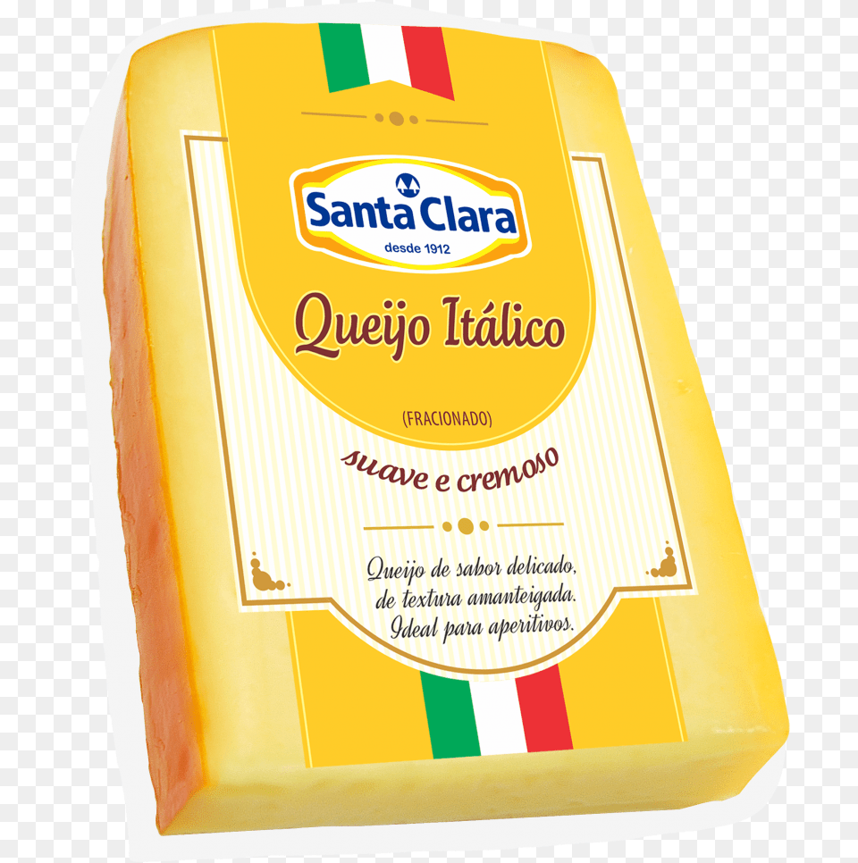 Queijo Itlico Santa Clara Chega Ao Mercado Cooperativa Santa Clara, Food, Cheese, First Aid Free Png