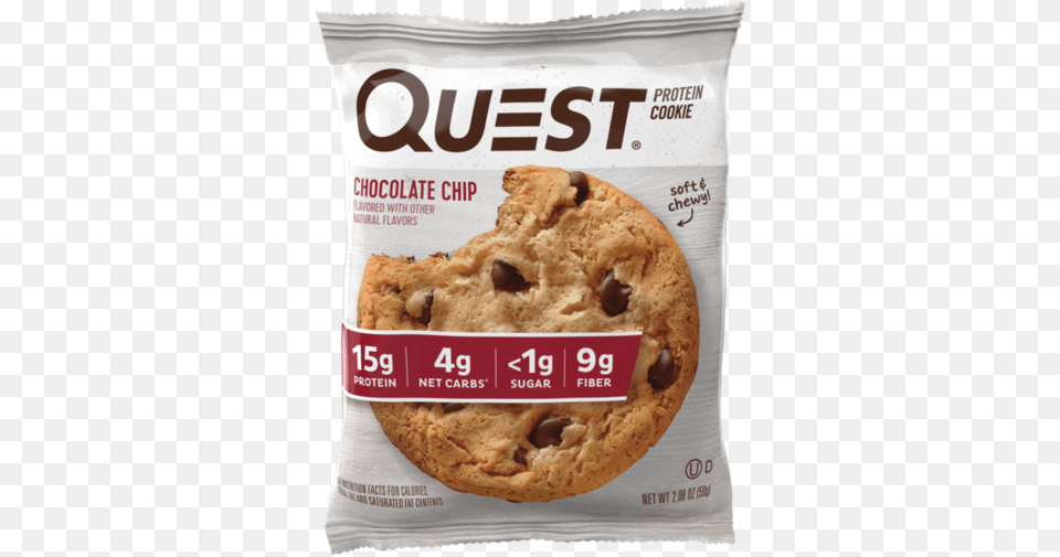 Quest Chocolate Chip Cookie, Food, Sweets, Sandwich Png