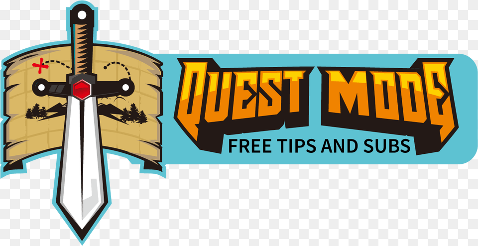 Quest Mode Twitch Panel, Sword, Weapon, Cross, Symbol Png Image