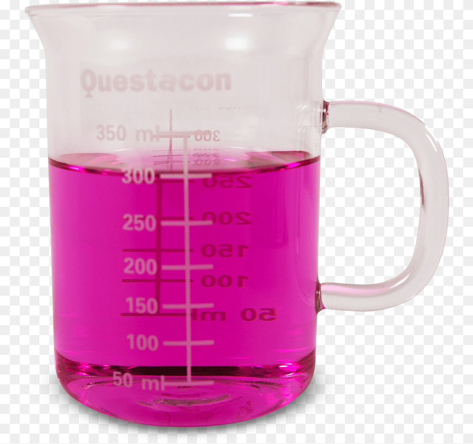 Questacon Glass Beaker Mug, Cup, Measuring Cup Png Image