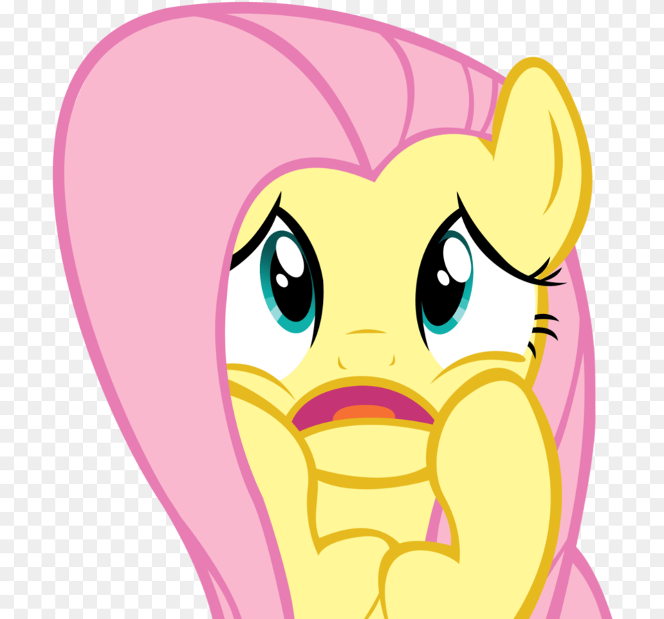 Question 4 Ss Fluttershy Confused, Book, Comics, Publication, Baby Png
