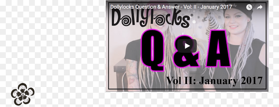 Question And Answer About Dreadlocks Poster, Adult, Woman, Person, Female Free Png