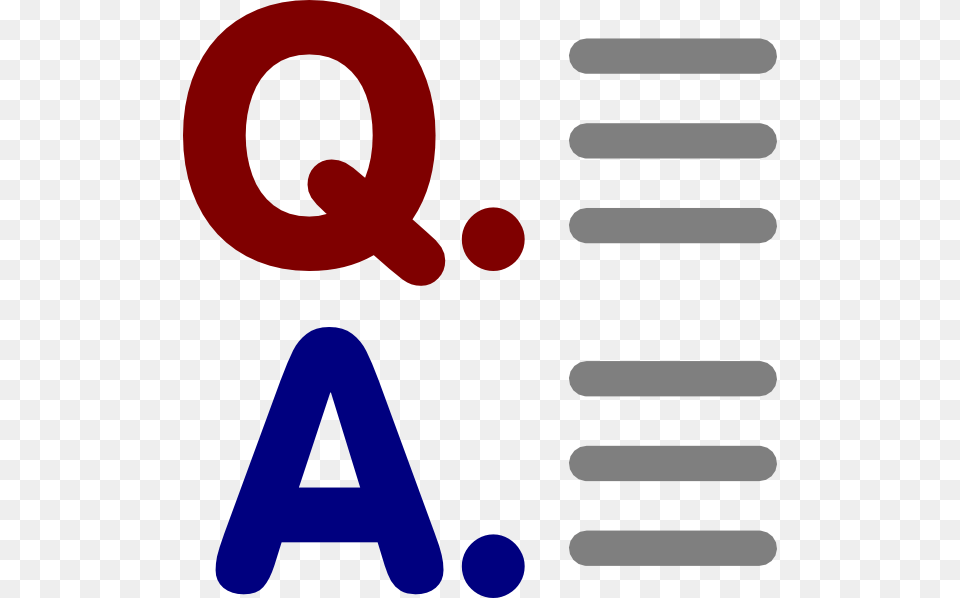 Question And Answer Clipart, Sign, Symbol, Number, Text Free Png