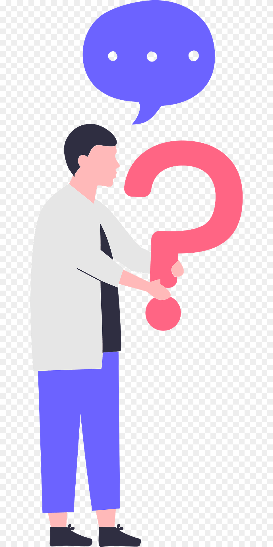 Question Clipart, Adult, Male, Man, Person Free Png