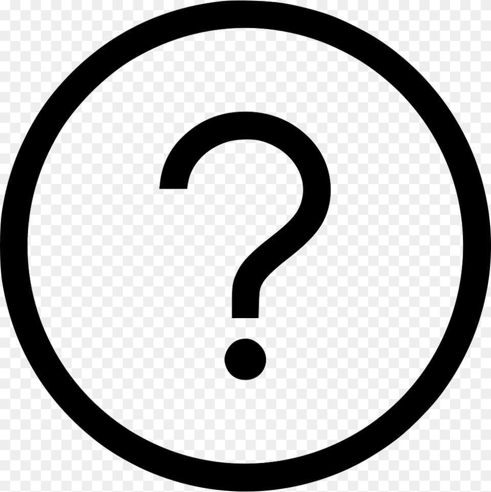 Question Clock Icon, Number, Symbol, Text Free Png Download