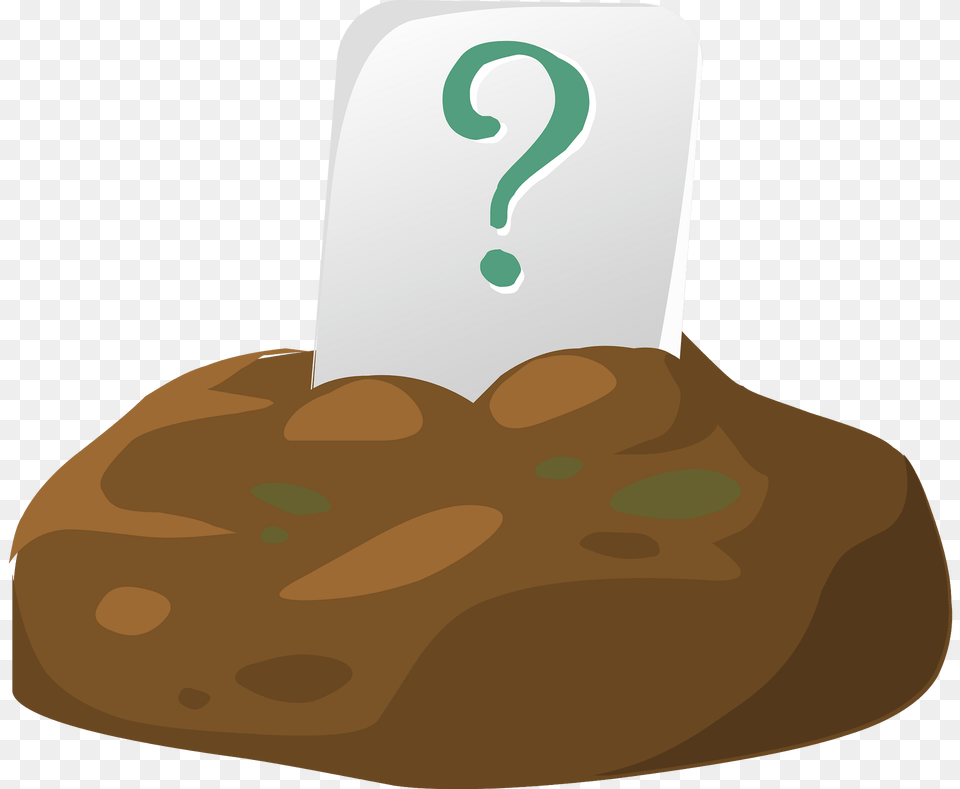 Question In Mud Clipart, Text, Symbol, Number, Shark Free Png