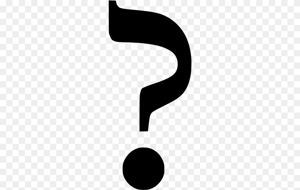 Question Mark, Gray Png