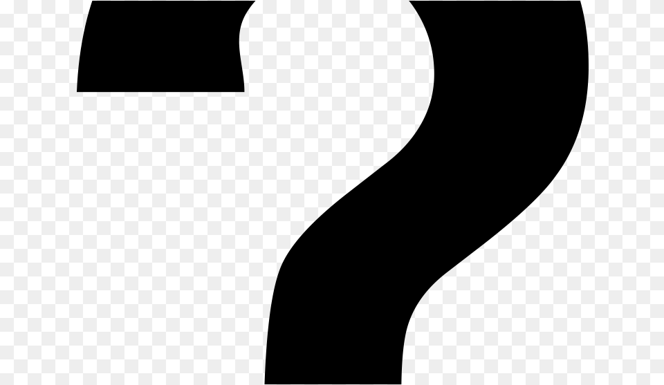 Question Mark, Gray Png Image