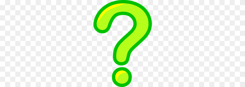 Question Mark Green, Text Free Png