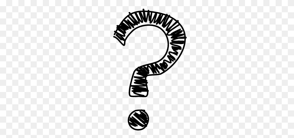 Question Mark, Gray Png Image