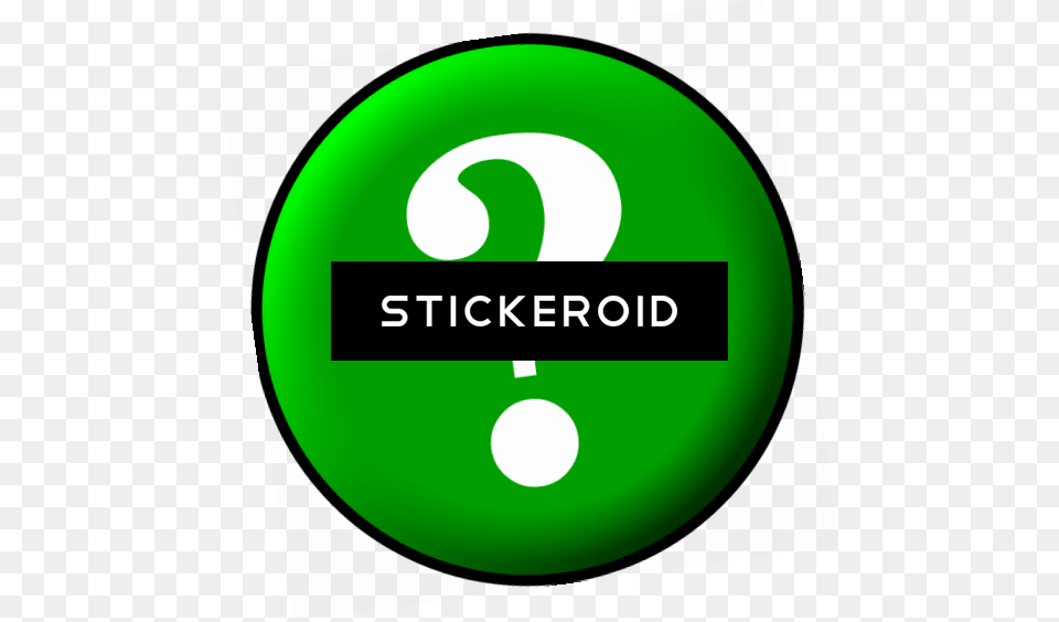 Question Mark Alphabet, Green, Logo, Symbol, Disk Free Png Download