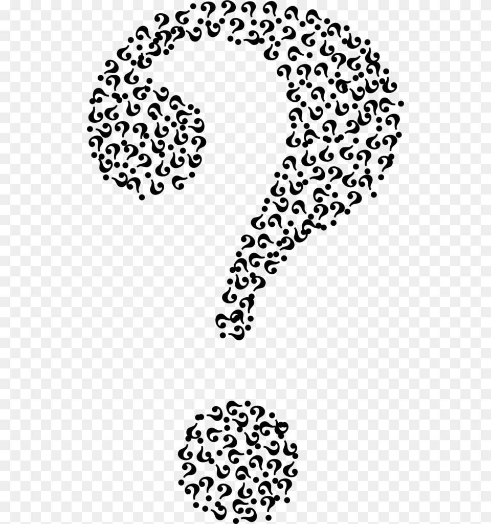 Question Mark Background, Gray Free Transparent Png