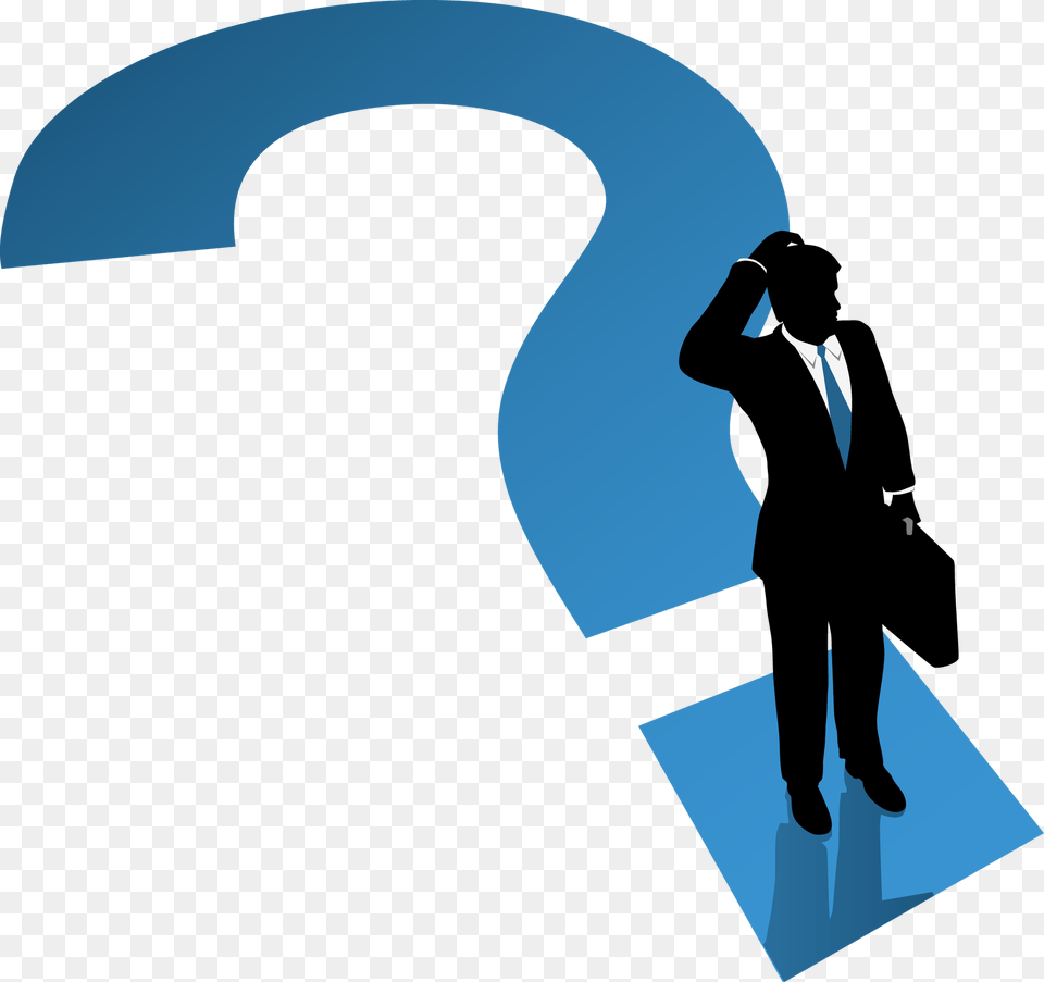 Question Mark Businessman, Clothing, Formal Wear, Suit, Male Free Png