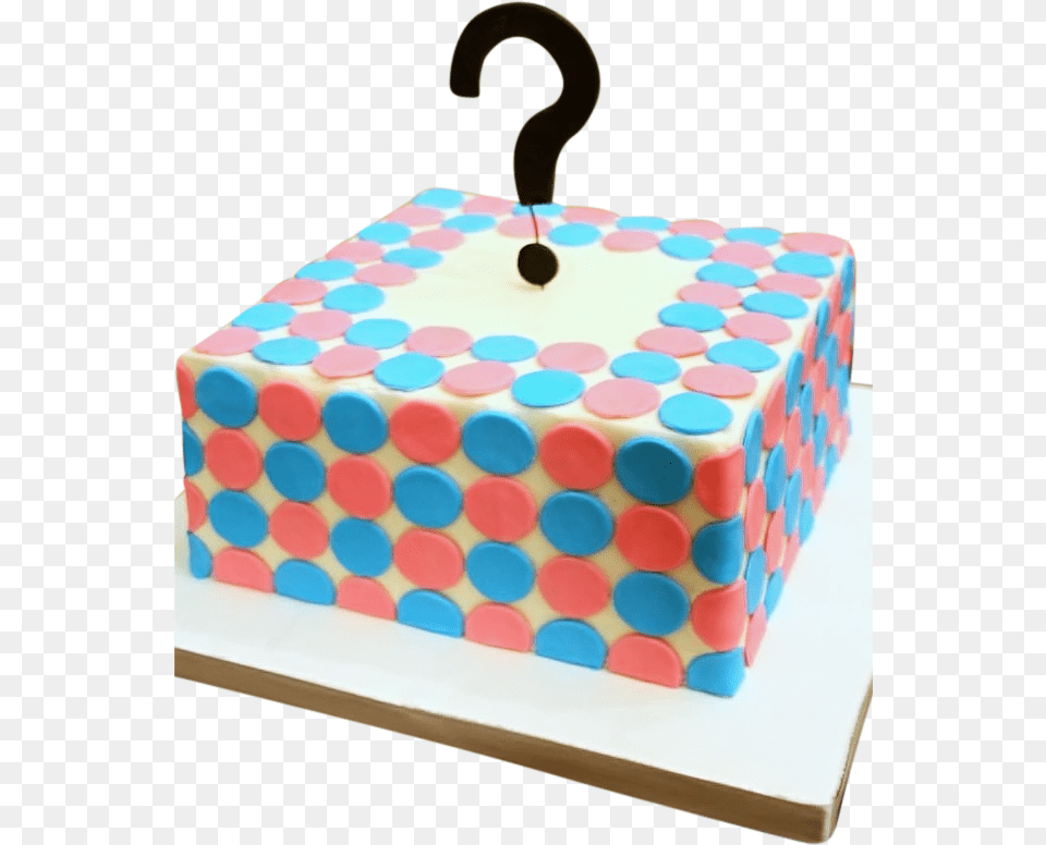 Question Mark Cake, Birthday Cake, Cream, Dessert, Food Free Png