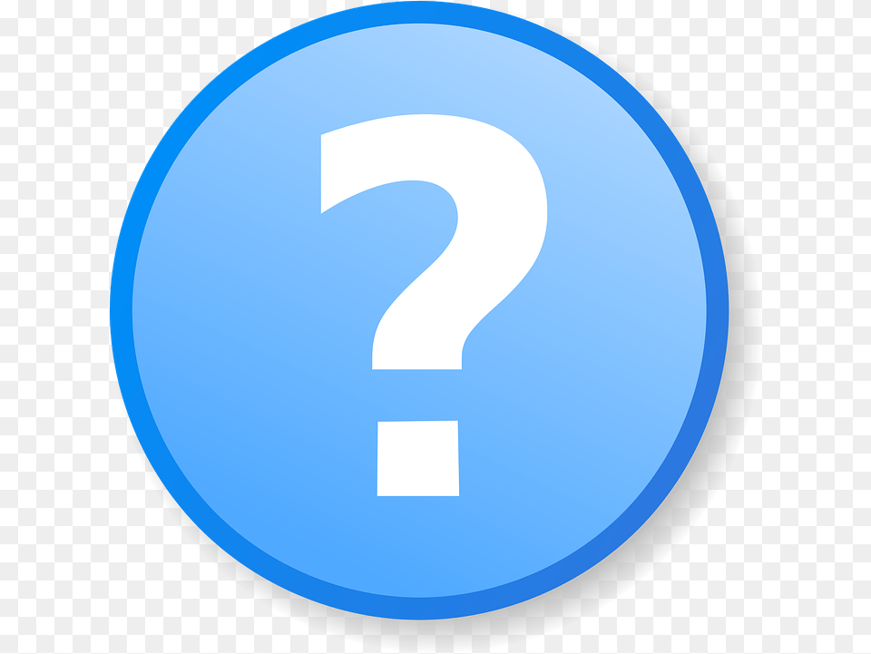Question Mark Circle Blue Question Mark Icon, Symbol, Sign, Text, Number Png