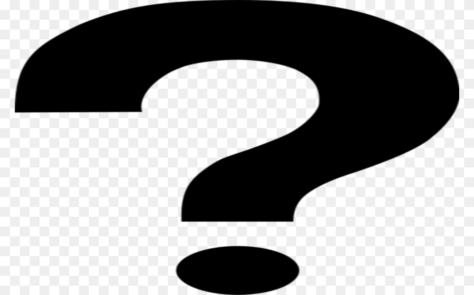 Question Mark Clipart Question Mark Black And White, Gray Free Png